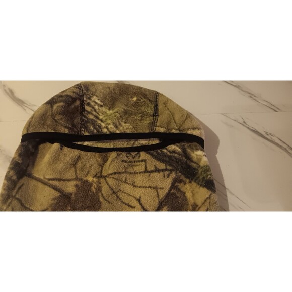 Realtree Camo Fleece Hood Balaclava Mask Hat Head Cover - Picture 3 of 4